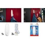 tesa Powerstrips XL Oval Klebehaken für max. 3,0 kg 28,7 x 38,8 mm (59025-00000-00)