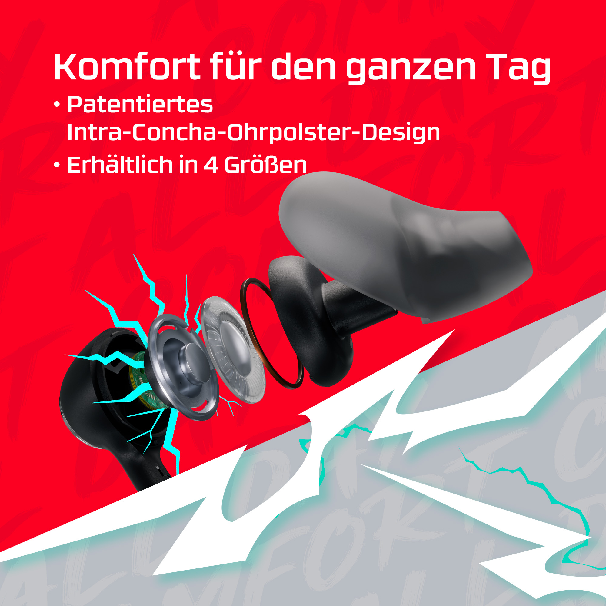 HyperX Cloud Earbuds III S In-Ear-Kopfhörer Schwarz