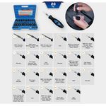 KS TOOLS Werkzeuge-Maschinen GmbH Stecker-Entriegelungswerkzeug-Satz, 23-tlg (BT511100)