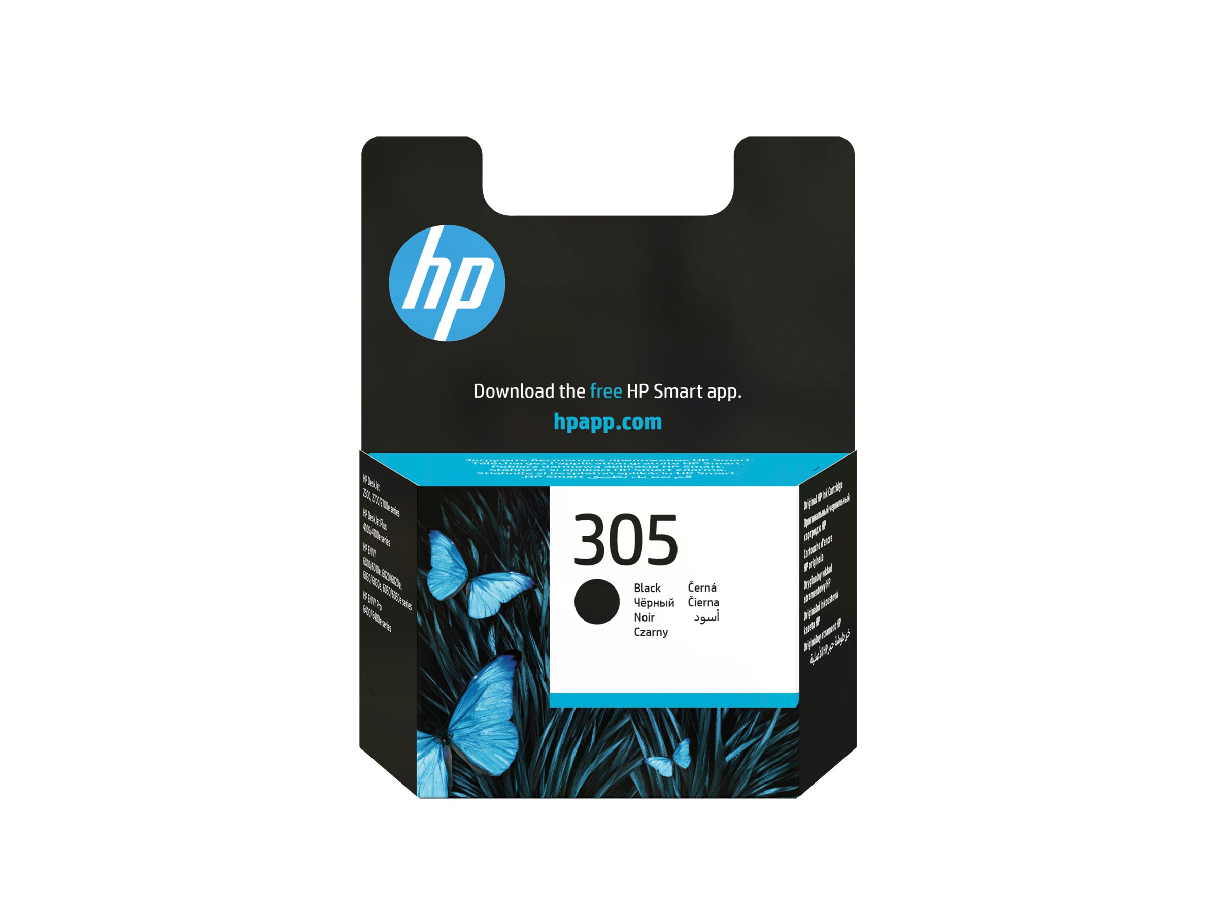 HP 305 Schwarz Original Tintenpatrone