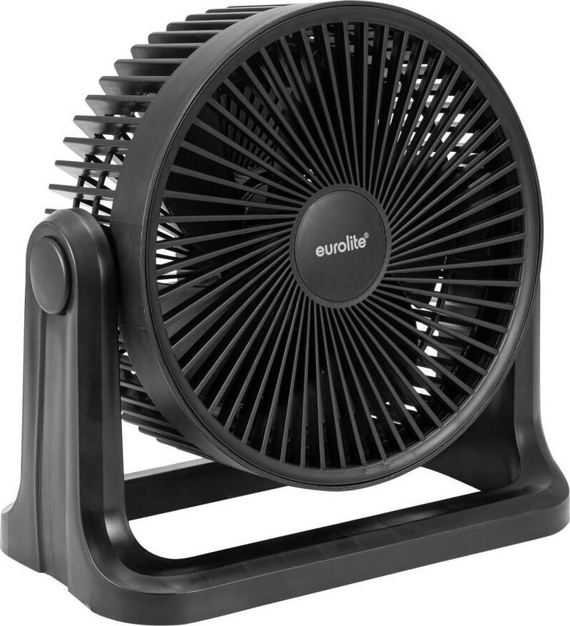 EUROLITE AKKU AF-10 Mini Silent Lüfter schwarz 23 cm Ø akkubetrieben bis 11,5 h