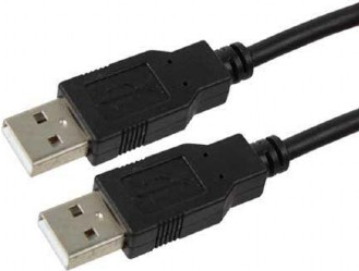 Gembird *USB Cable AM-AM 1.8m black (CCP-USB2-AMAM-6)