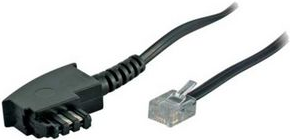 shiverpeaks BASIC-S Telefonkabel, schwarz, 15,0 m (BS70000-15)