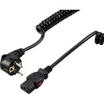 Sygonix SY-6733074 Kaltgeräte Anschlusskabel Schwarz verriegelbar (SY-6733074)