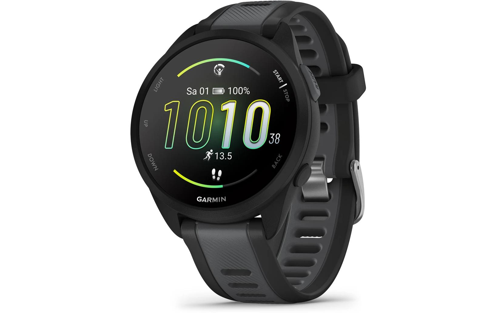 Garmin Forerunner 165 1.2" AMOLED Smartwatch Schwarz, Slate Gray