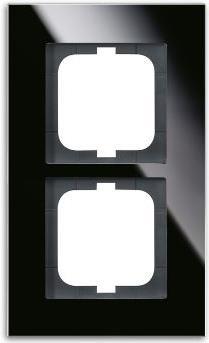 Busch-Jaeger 1722-825 Wandplatte/Schalterabdeckung Schwarz (2CKA001754A4323)