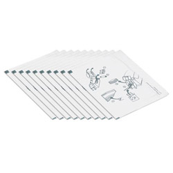 Datacard 552141-002 Druckerreinigungskarte Weiß
