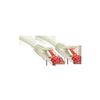 Lindy - Patch-Kabel - RJ-45 (M) - RJ-45 (M) - 50cm - SFTP, PiMF - CAT 6e - glatt - Grau (47701)