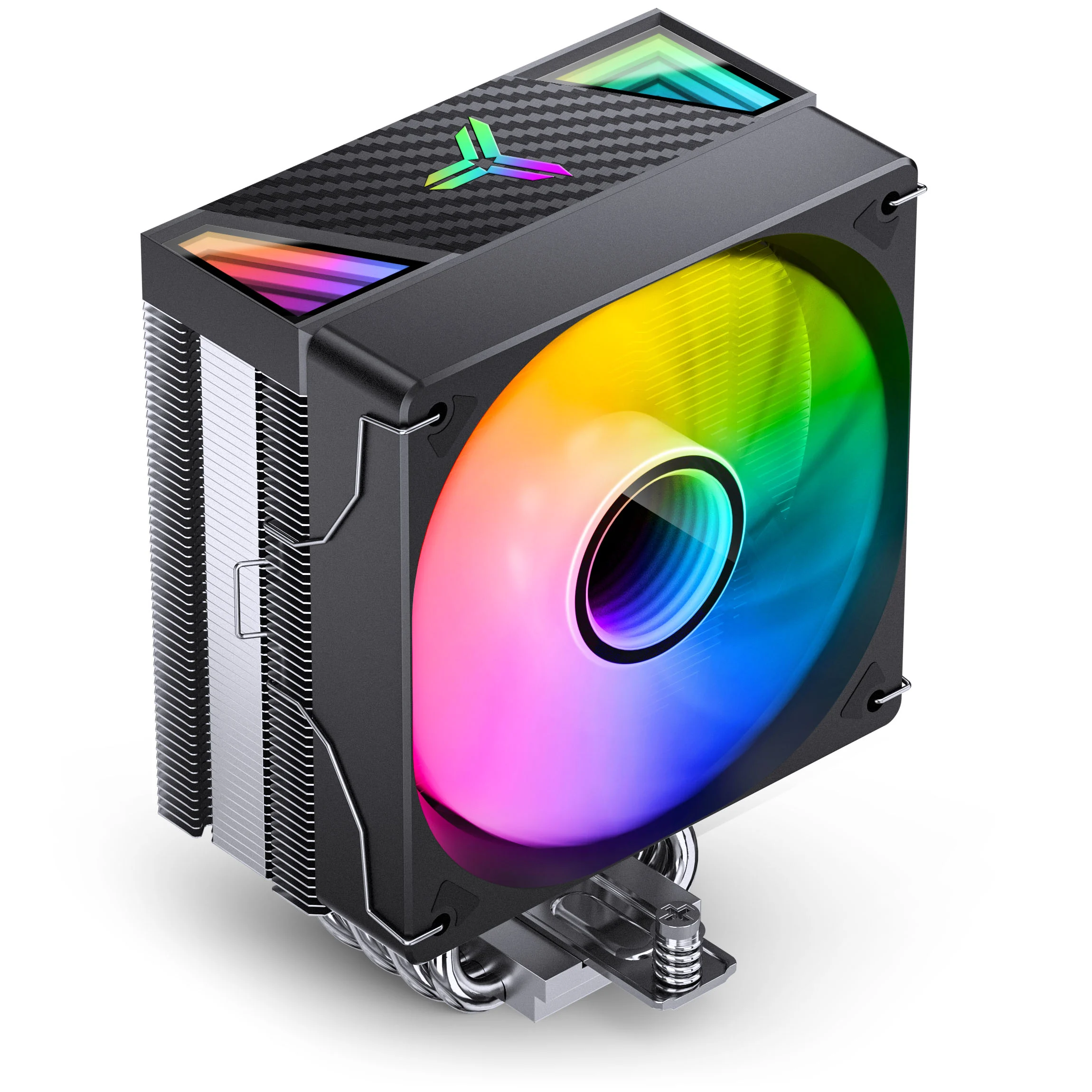 Jonsbo CR-1000 V3 PRO ARGB CPU-Kühler 230W TDP 6 Heatpipes 120mm PWM Schwarz