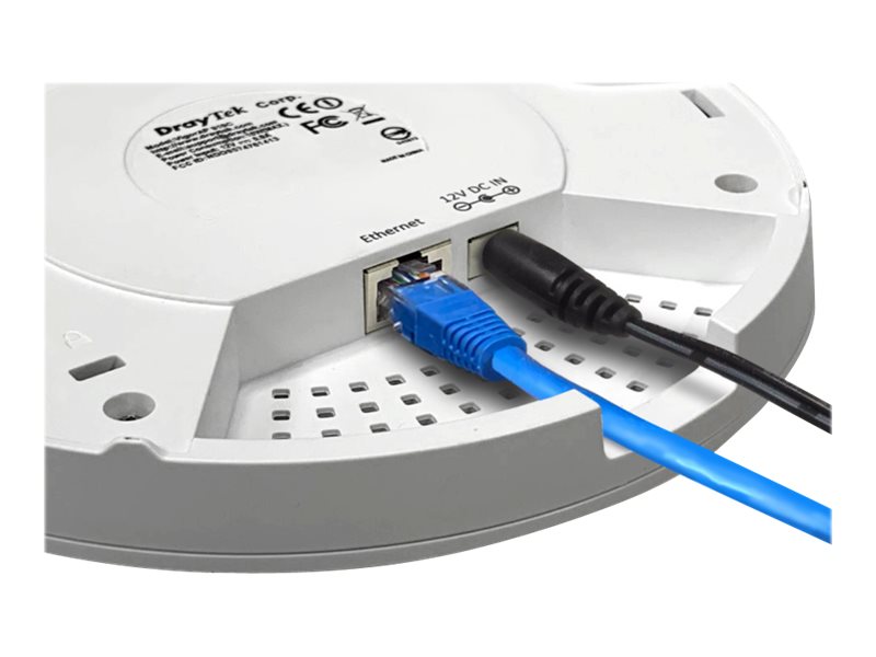 DrayTek VigorAP 912C Deckenmontage Access Point Wi-Fi 5 1200 Mbit/s PoE Weiß