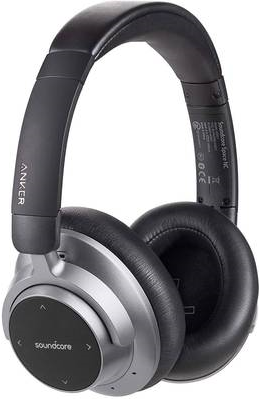 Anker Space NC Bluetooth® Reise Kopfhörer Over Ear Faltbar, Headset, Noise Cancelling, Touch-Steuerung Schwarz, Silber (AK-A30210F1)
