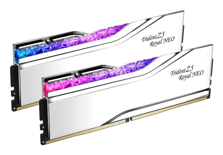 G.Skill Trident Z5 Royal Neo F5-6000J2836G16GX2-TR5NS 32 GB (2x 16 GB) DDR5-6000 CL28 Silber