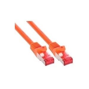 InLine® Patchkabel, S/FTP (PiMf), Cat.6, orange, 1m (76411O)