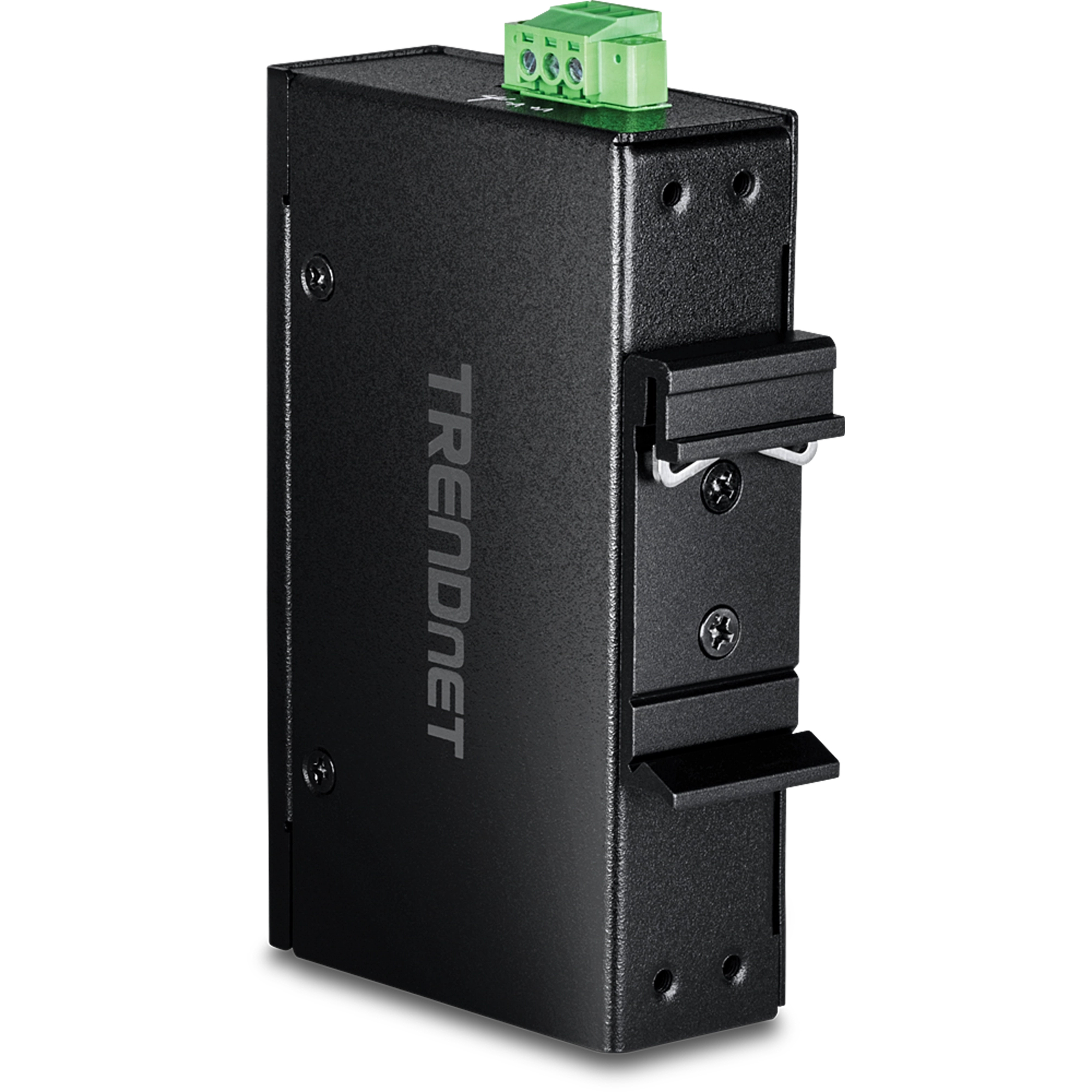 TRENDnet TI-PGLC50 5-Port Industrial Gigabit PoE+ Switch Schwarz