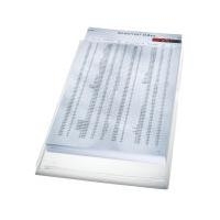 LEITZ Sichthülle Maxi, A4, PVC, glasklar, 0,17 mm oben und seitlich offen, Weichfolie, Fassungsvermögen: (4056-30-03)