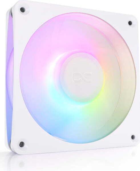 Alphacool Apex Stealth Metall Aurora Lüfter Weiß 2600rpm (120x120x25mm) (13776)