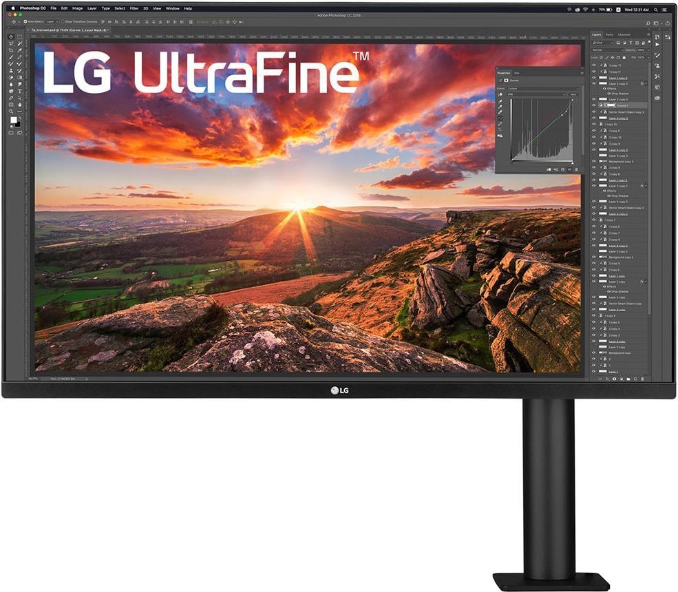 LG 32UN880-B 80 cm (31.5" ) 3840 x 2160 Pixel 4K Ultra HD LED Schwarz (32UN880-B.BEU)