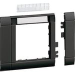 Hager Rahmenblende GR0802A9011 mod. OT 80mm BF graphitschw. (GR0802A9011)