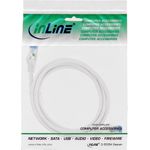 InLine® Patchkabel, Cat.6A, S/FTP, TPE flexibel, weiß, 40m (74840W)