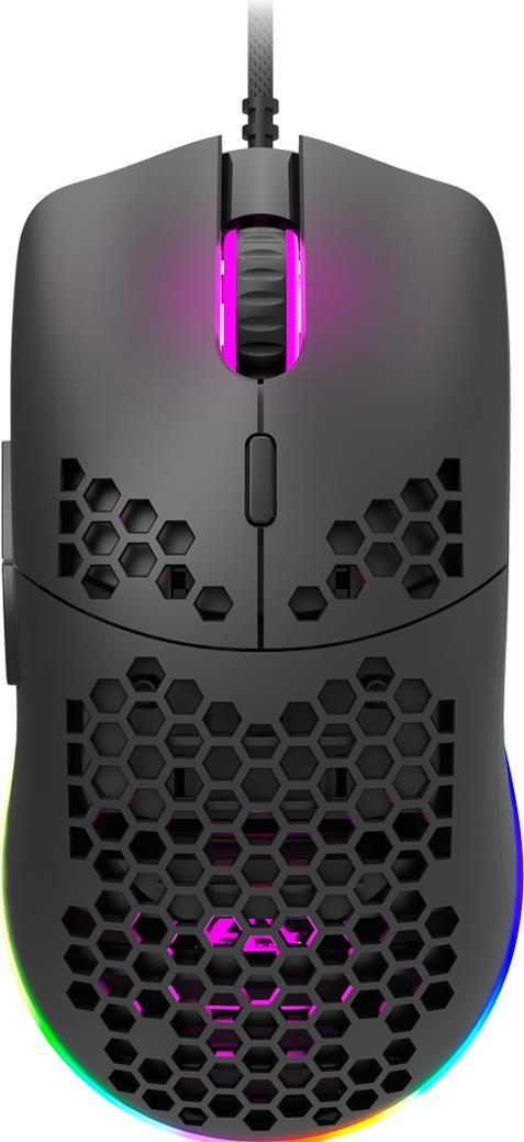 Canyon Gaming Puncher GM-11 - Maus - optisch - 7 Tasten - kabelgebunden - USB - Schwarz - retail (CND-SGM11B)