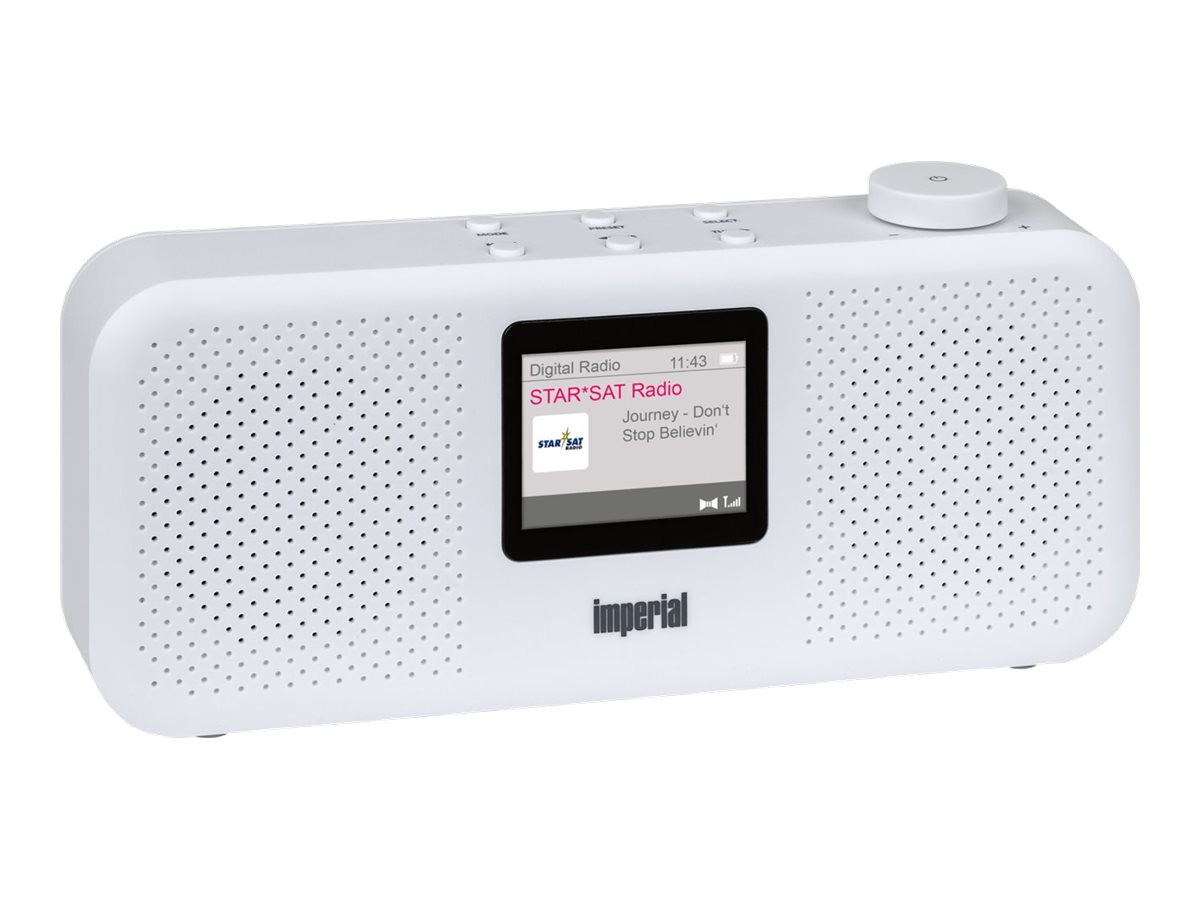 Imperial DABMAN 16 Tragbares DAB-Radio 2 W Weiß
