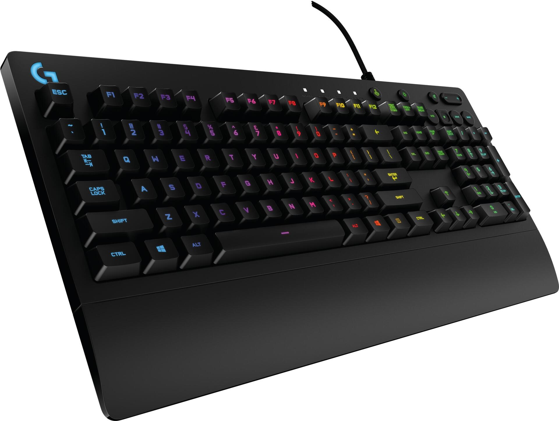 Logitech Prodigy G213 Gaming-Tastatur USB QWERTY US International Schwarz