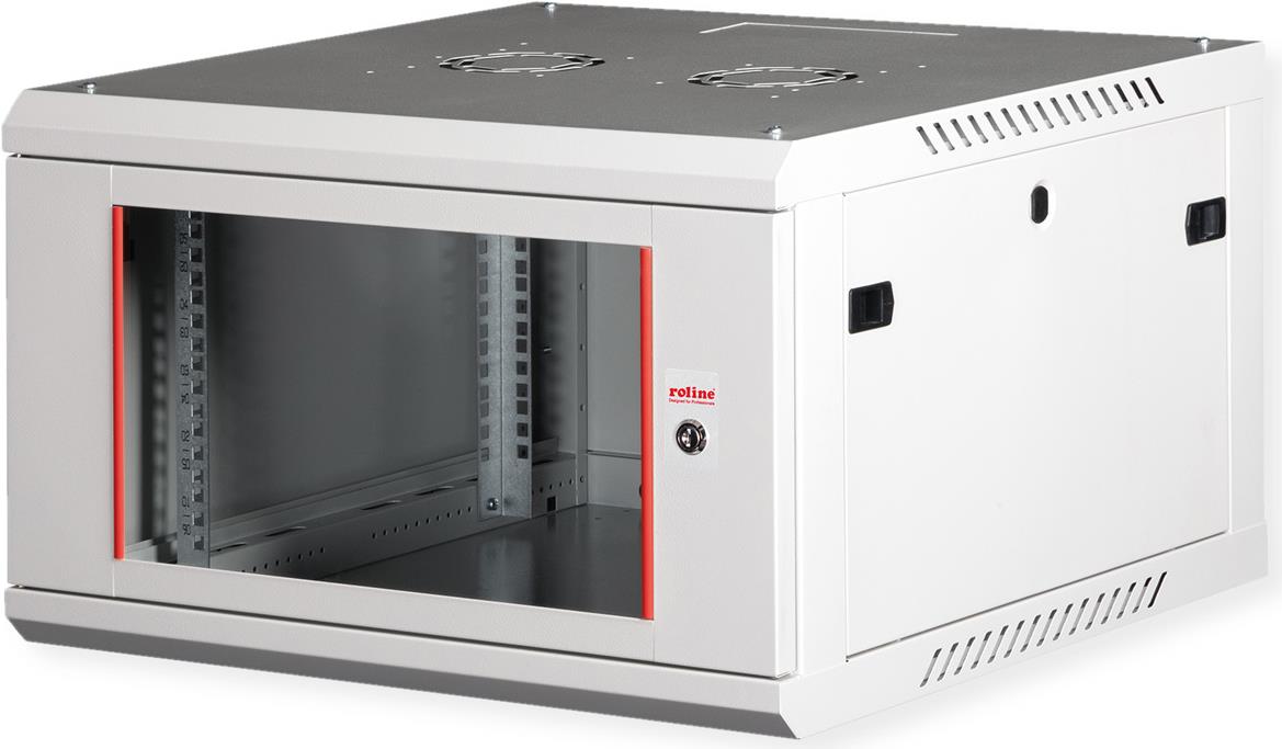 ROLINE 19 Zoll Wandgehäuse Basic Plus 600x600 BxT grau - Wandgehäuse (26.21.0129)