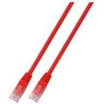 EFB-Elektronik RJ45 Patchkabel Cat.5e U/UTP PVC CCA rot 2m Hersteller: EFB Elektronik (K8096.2)