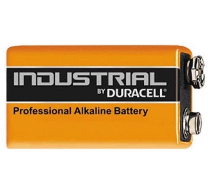 Duracell Alkaline 9V-Block Batterie 6LR61 628 mAh 10 Stück Grün