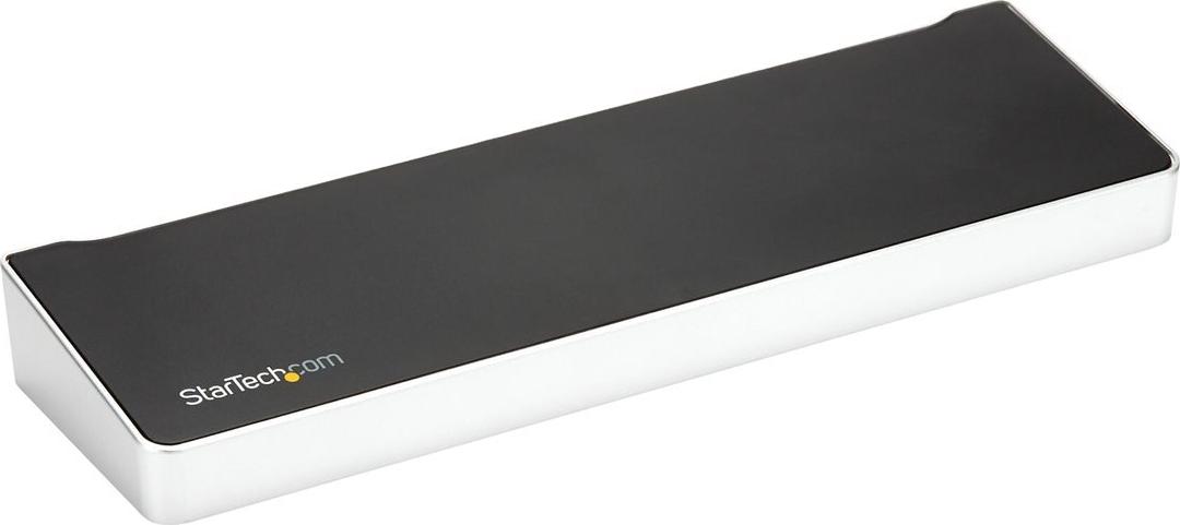 Startech DK30CH2DPPDU Dockingstation USB-C Triple 4K HDMI/DP 60W PD Schwarz, Silber