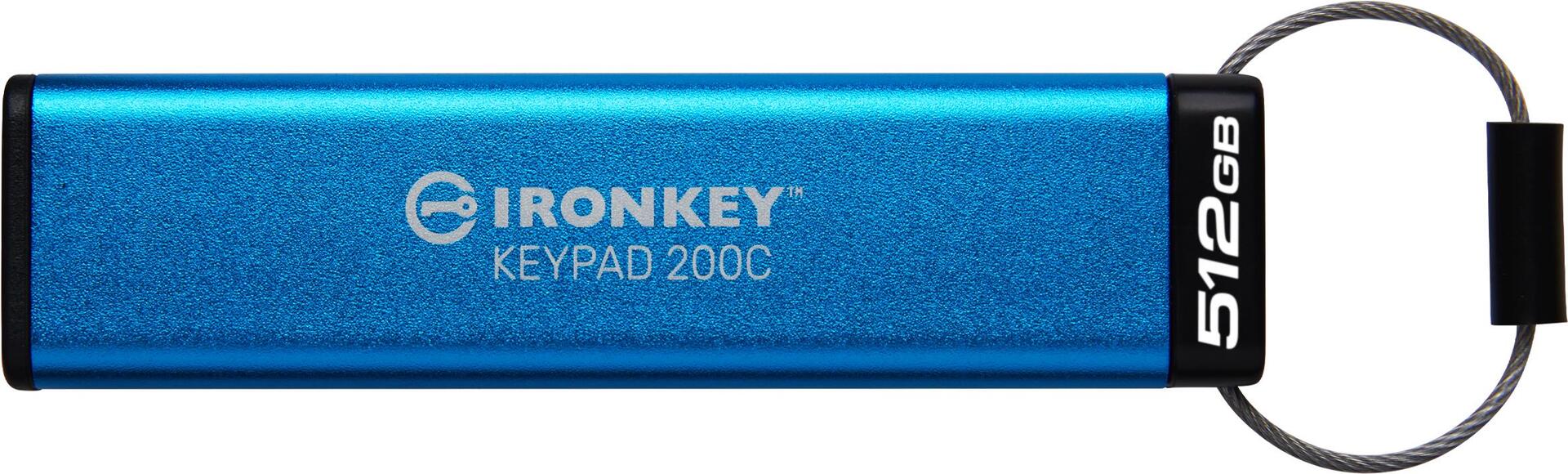 Kingston IronKey Keypad 200C (IKKP200C/512GB)