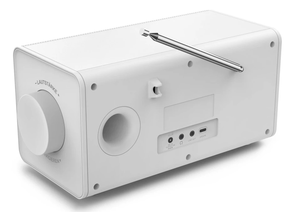Hama Digitalradio DR1001 DAB/DAB+/FM Bluetooth 5 W Weiß