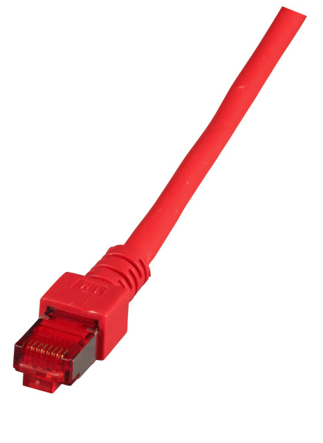 EFB-Elektronik RJ45 Patchkabel Cat.6 S/FTP LSZH 50 m Rot
