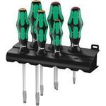 Wera Werkstatt Schraubendreher-Set 6teilig 334 SK/6 Schlitz, Kreuzschlitz Phillips (05007680001)