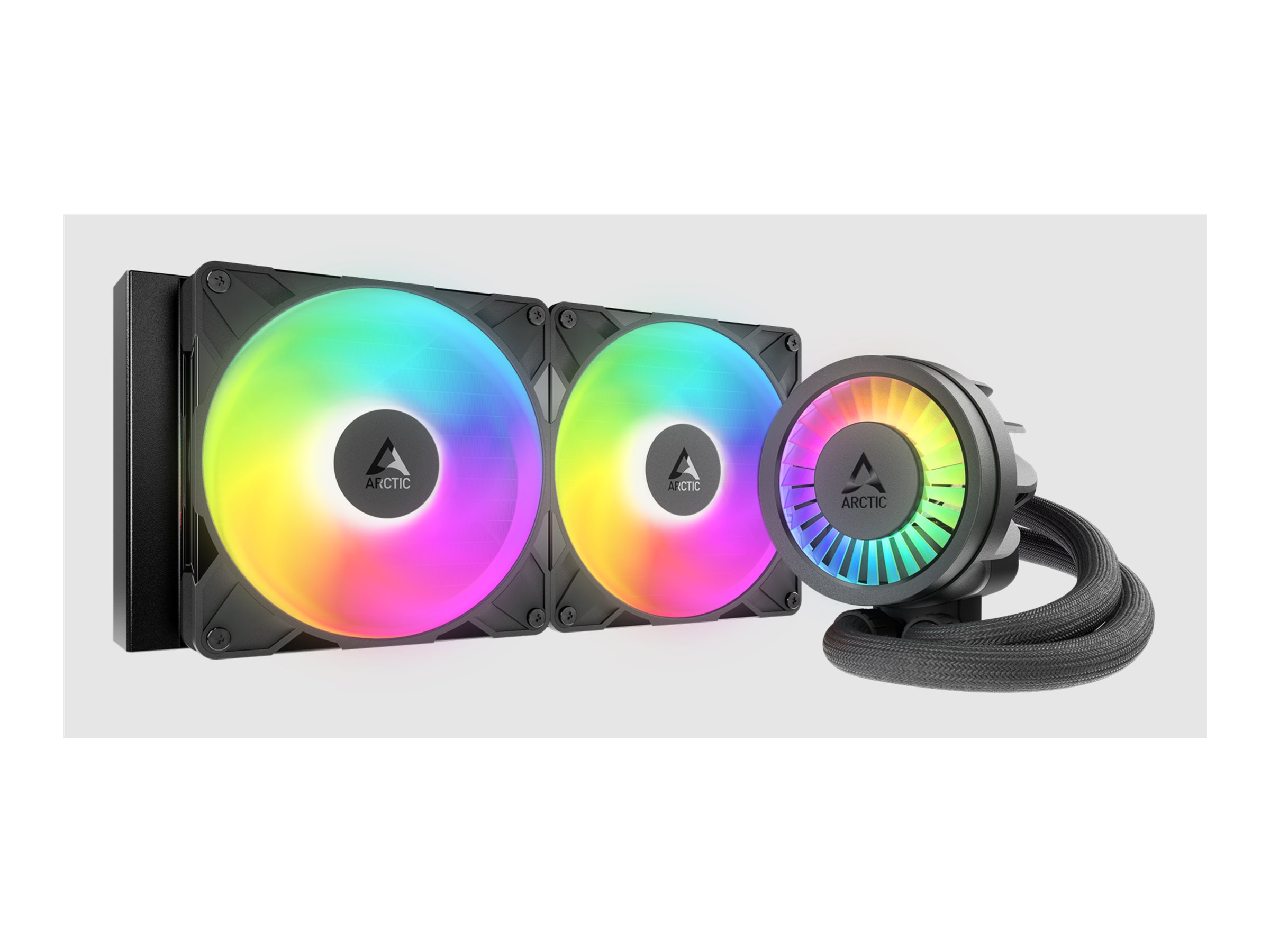 Arctic Liquid Freezer III Pro 280 A-RGB All-in-One-Wasserkühlung 280 mm Schwarz