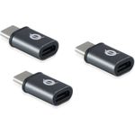 Conceptronic DONN05G Kabelschnittstellen-/Gender-Adapter USB 2.0 Type-C USB 2.0 Micro Schwarz (DONN05G)