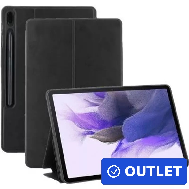 Mobilis 068006 Tablet-Schutzhülle 31,5 cm (12.4") Flip case Schwarz (068006) (geöffnet)