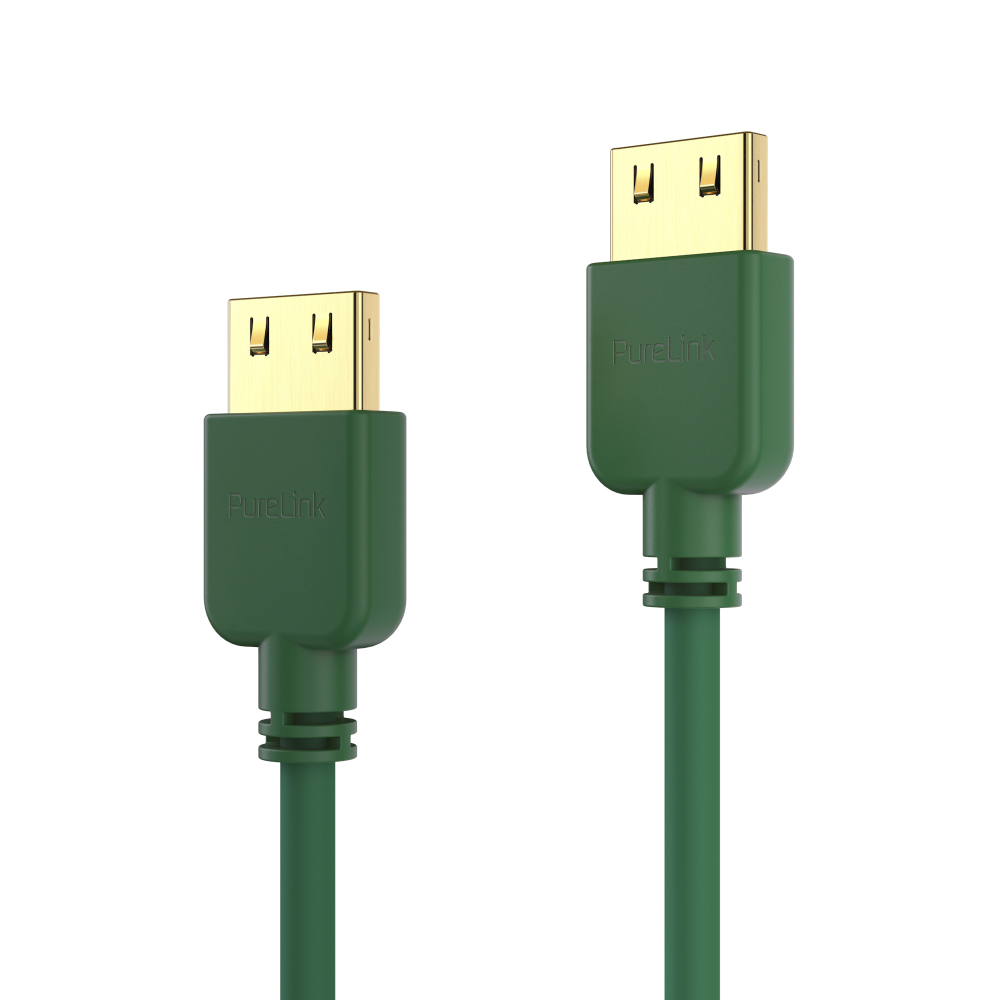 PureLink PureInstall HDMI-Kabel mit Ethernet 1 m 18 Gbit/s 4K@60Hz Grün