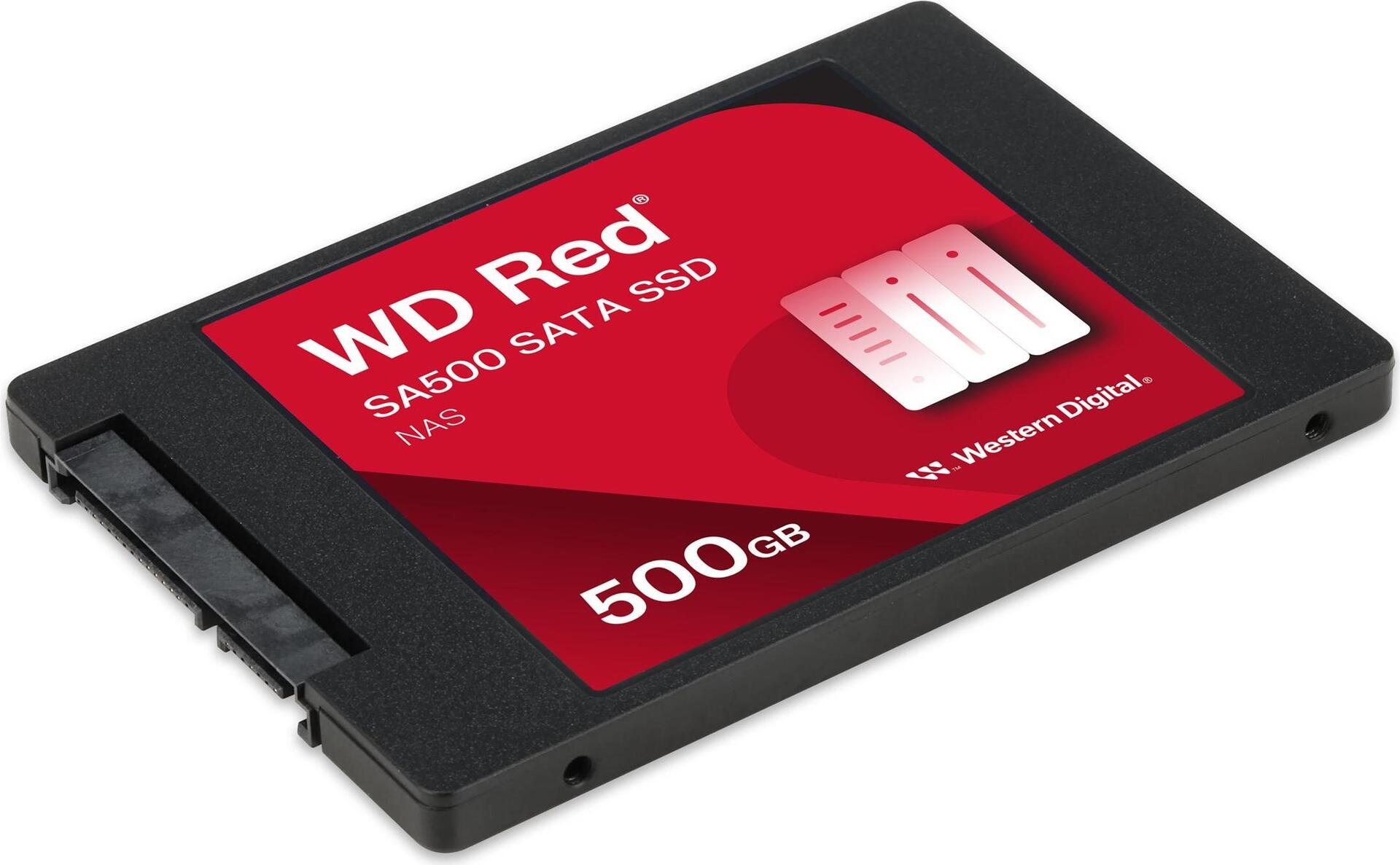 Western Digital WD Red SA500 NAS SATA SSD 500 GB 2,5"