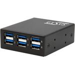 Exsys USB 3.2 Gen 1 HUB m.15KV ESD DIN-Rail Montage (EX-11246HMS)