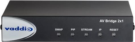 Legrand Vaddio AV Bridge 2x1 - Streaming Video/Audio Encoder / Switcher (999-8250-001)
