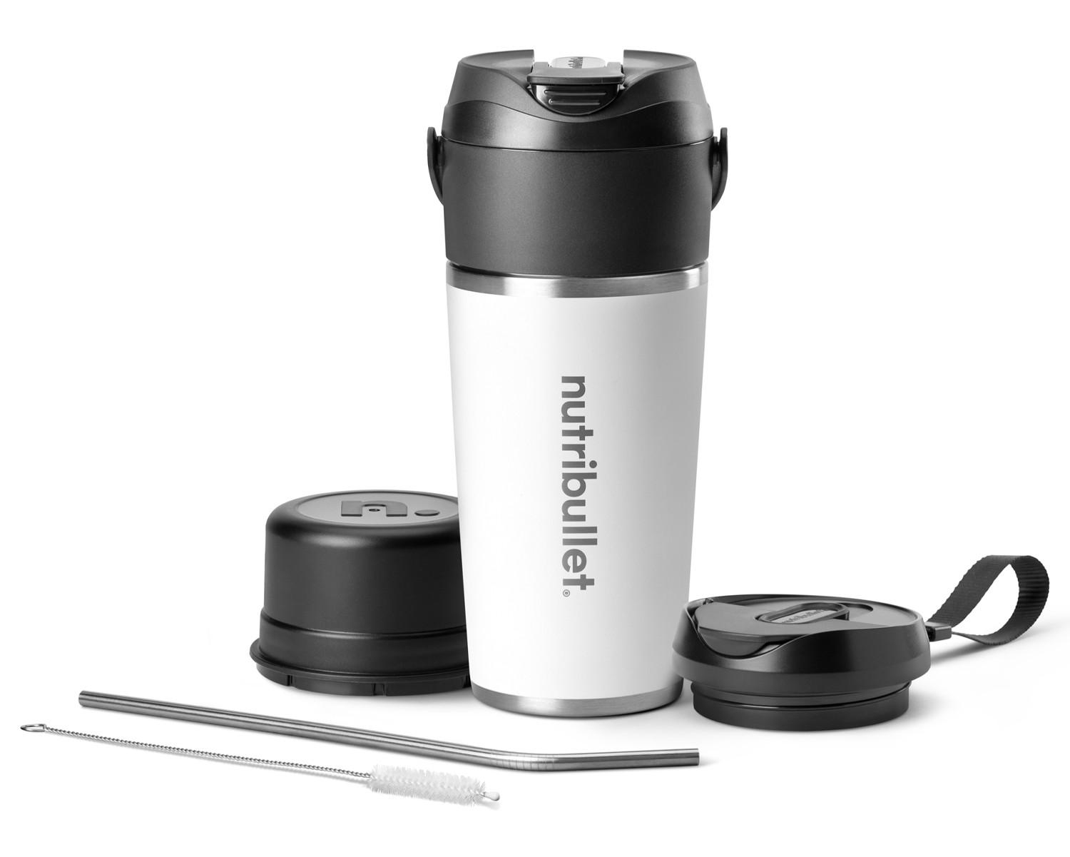 NutriBullet Flip 0,59 l Smoothie-Maker Schwarz, Weiß