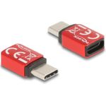 Delock USB Datenblocker USB Type-C Stecker zu USB Type-C Buchse 240 W (60689)