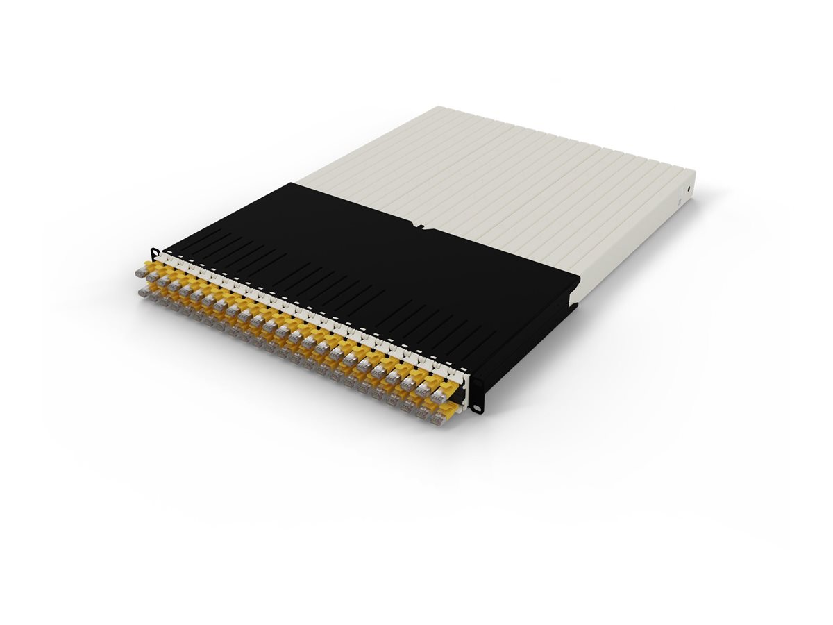 PATCHBOX patchbox.one 30RU STP CAT 6a Gelb