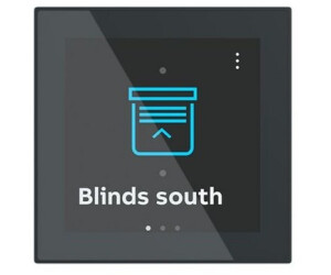 Busch-Jaeger RoomTouch 4" KNX Smart-Display 1–12fach mit Busankoppler Schwarz
