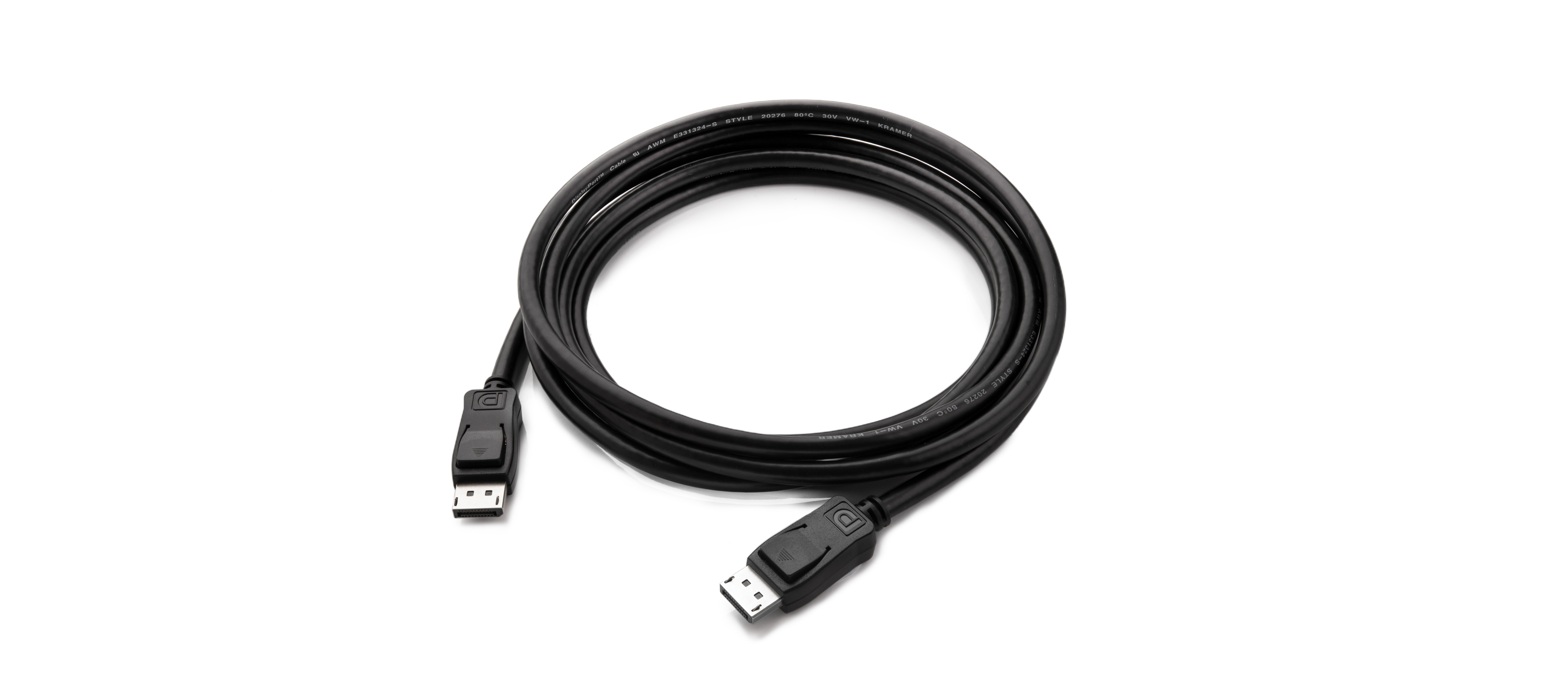 Kramer Electronics C-DPU-6 DisplayPort 1.4 Kabel 1,8 m 8K@60Hz Schwarz