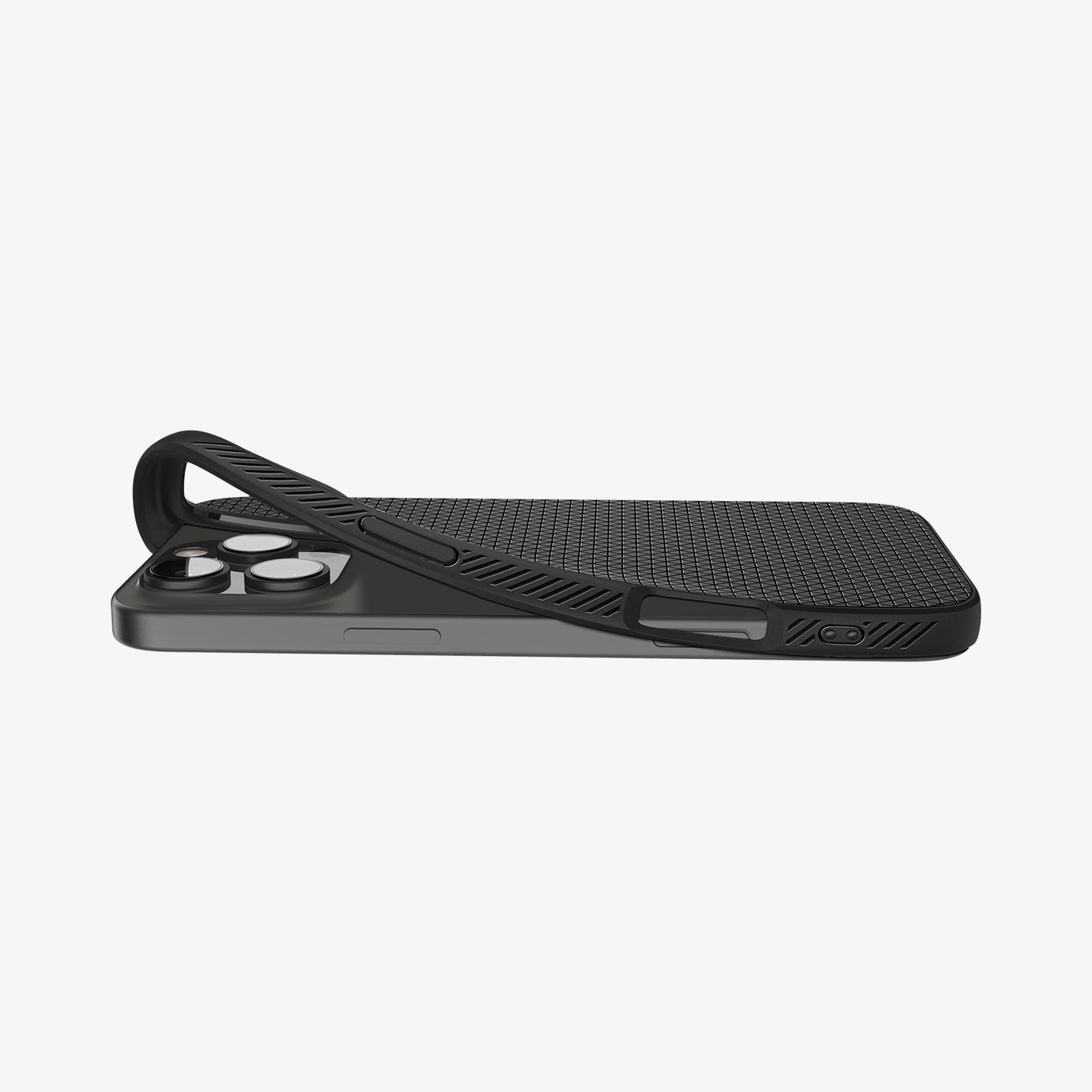 Spigen Liquid Air Schutzhülle für iPhone 16 Pro 6,3" TPU Matte Black