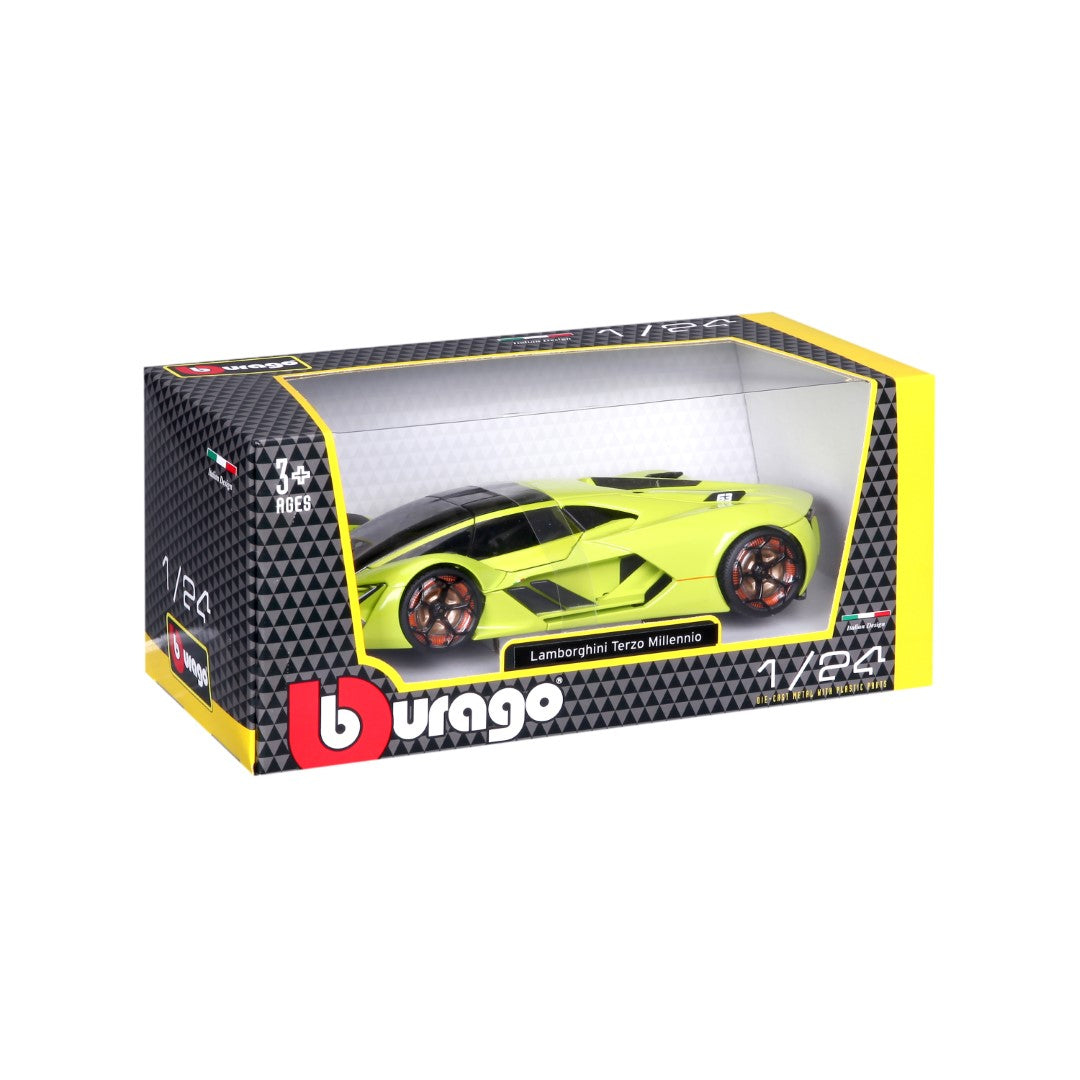 Bburago Lamborghini Terzo Millennio 1:24 Modellauto Grün
