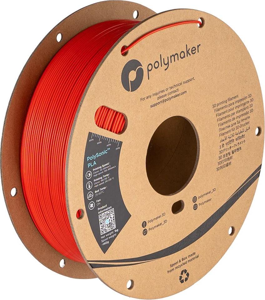 Polymaker PolySonic High Speed PLA (PA12005)