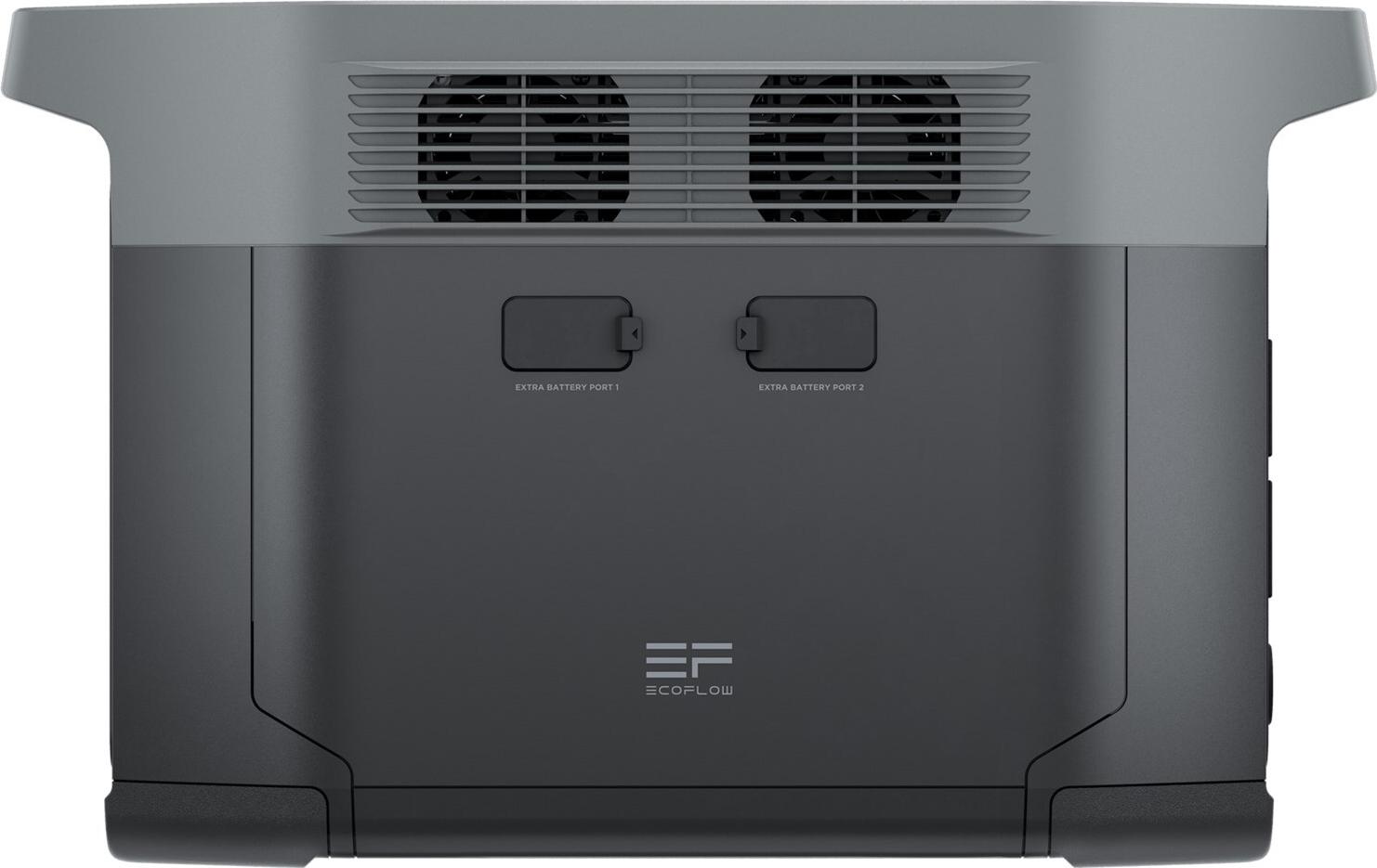 EcoFlow DELTA 2 Max Tragbare Power Station 2048 Wh 2400 W Schwarz